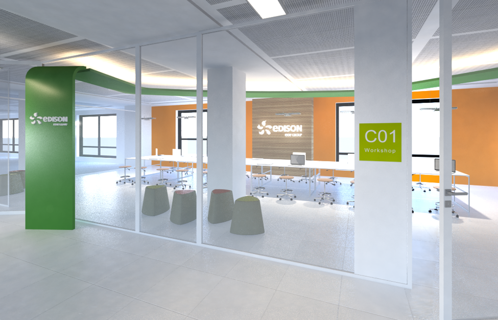 Edison energia – studio per sistemazione centro studi